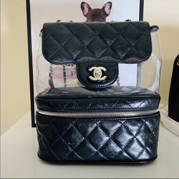 CHANEL Handbags - ❌SOLD❌CHANEL PVC Crumpled Calfskin Shoulder Bag